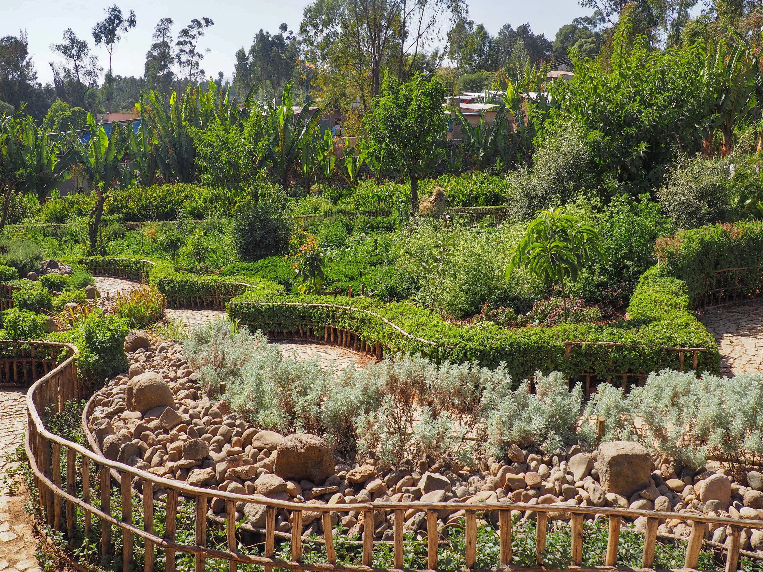 garden paths for students to explore