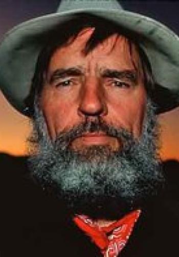 Photo of deceased author Edward Abbey