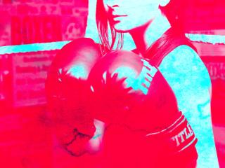 boxing woman