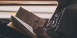 reading a story