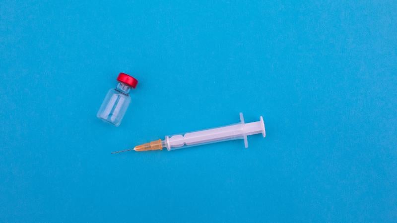 Needle and vial