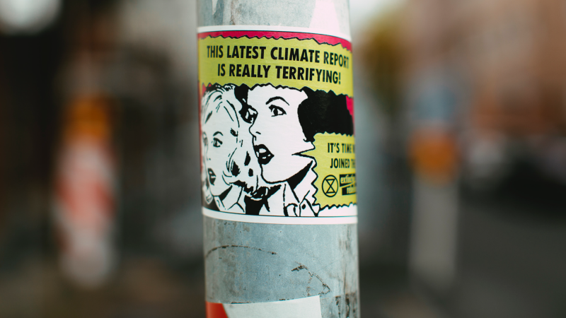 a climate sticker